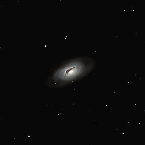 M64 The Black Eye Galaxy Rastrophotography