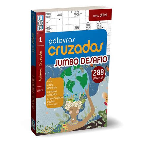 Coquetel Palavras Cruzadas Jumbo Desafio Livro Selecta Livros