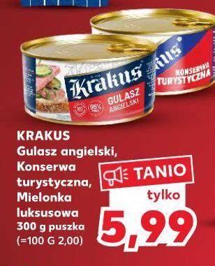 Promocja Gulasz Angielski Krakus Animex W Kaufland