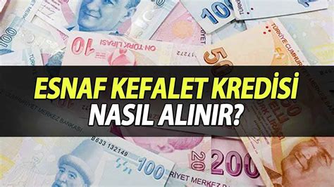 Esnaf Kefalet Kredisi Nedir Nas L Al N R Mugisnot