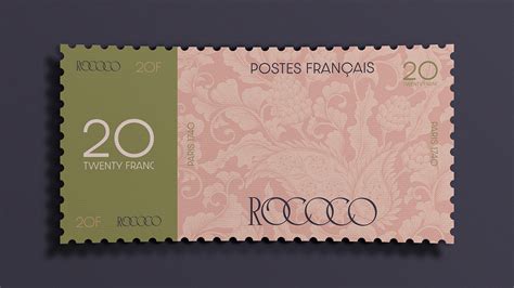 postage stamp design on Behance