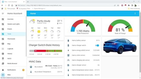 Home Assistant Tesla Charge Automation With Conditions And Hvac Inhibit Youtube