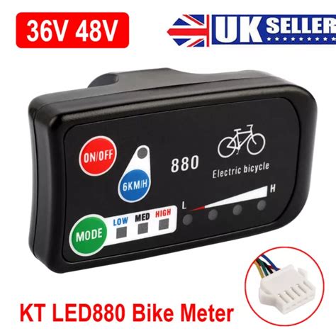 Led Display Electric Bicycle For Kt Led E Bike Control Panel