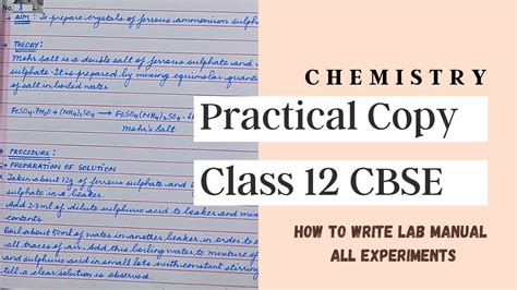 How Do You Write A Lab Manual At David Mack Blog