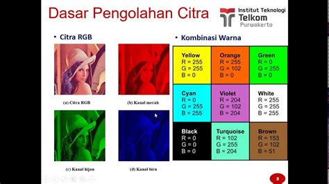 Pengenalan Citra Digital Dan Pengolahan Dengan Matlab YouTube