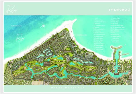 Learn About Marassi North Coast Master Plan And Properties Nawy