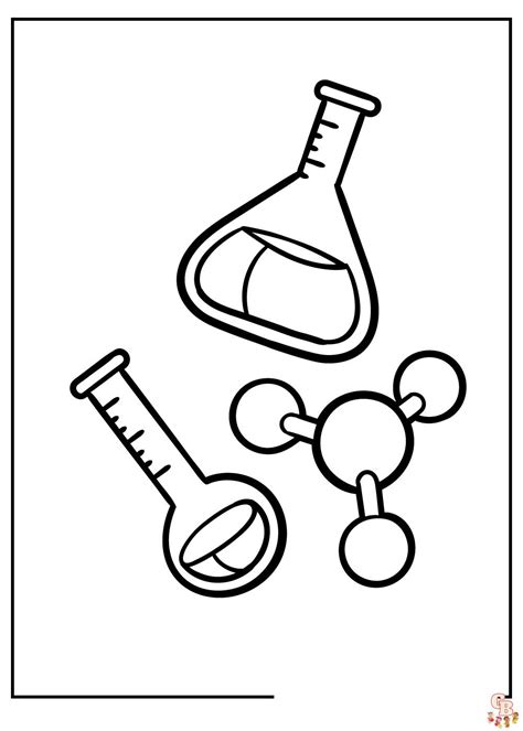 Páginas Para Colorear De Ciencia Gratis Para Niños Gbcoloring