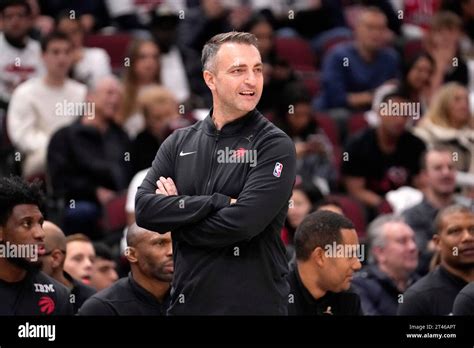 Toronto Raptors head coach Darko Rajaković watches his team during an ...