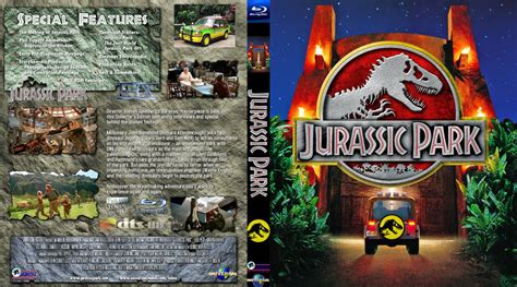 Jurassic Park - Movie Blu-Ray Custom Covers - JURASSIC PARK1 :: DVD Covers