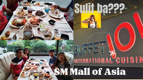 Buffet Mall Of Asia Eat All U Can Lunch Buffet Youtube