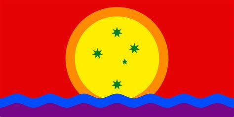 Flag of the Coral Sea Islands by Charlotte-Buff on DeviantArt