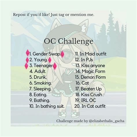 GACHA OC CHALLENGE: Teenager | Gacha Life! Amino