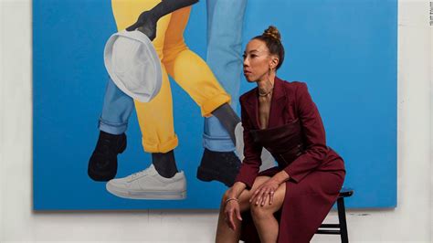 How artist Amy Sherald reimagined history s most famous kiss Plantão