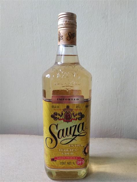 Sauza Tequila Extra Gold 1 Ltr Food And Drinks Alcoholic Beverages On