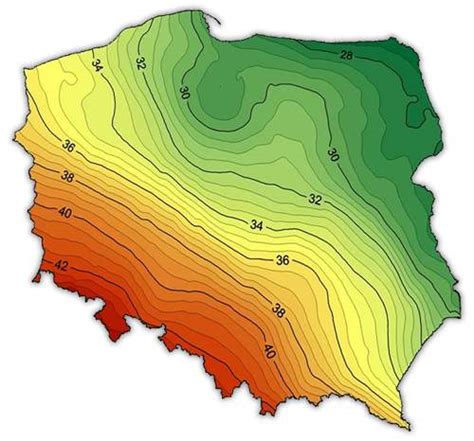 Model Centrymetrowej Quasigeoidy Dla Obszaru Polski Instytut Geodezji