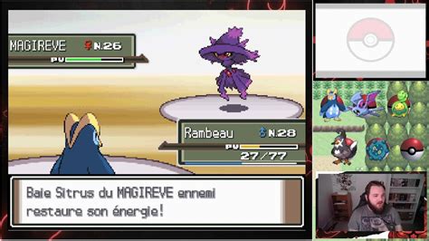 Son Magirêve nous complique la tâche Nuzlocke Pokémon Platine