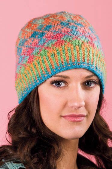 Chroma Cap - Knitting Patterns and Crochet Patterns from KnitPicks.com