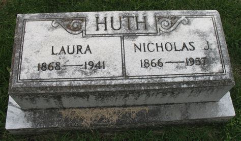 Louisa Laura Witchner Huth Find A Grave Reminne