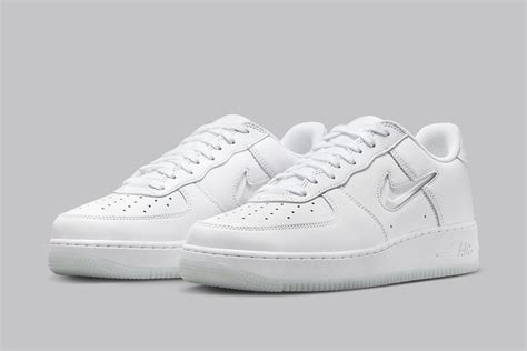 Nike Air Force 1 Low Jewel Color Of The Month Triple White Fn5924 100 Nice Kicks