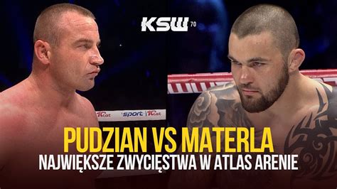 Mariusz Pudzianowski i Michał Materla Spektakularne wygrane w Atlas