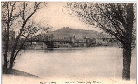 Saint Satur Saint Satur Le Pont De Saint Thibault Carte