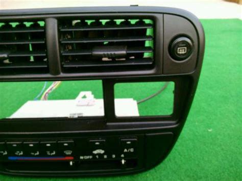 Find 96 97 98 Honda Civic Heater AC Dash Bezel Trim Climate Control