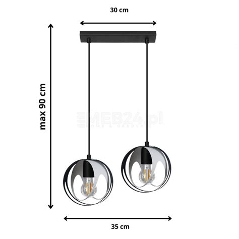 Lampa wisząca Ball 2L z kategorii Lampy wiszące w niskiej cenie