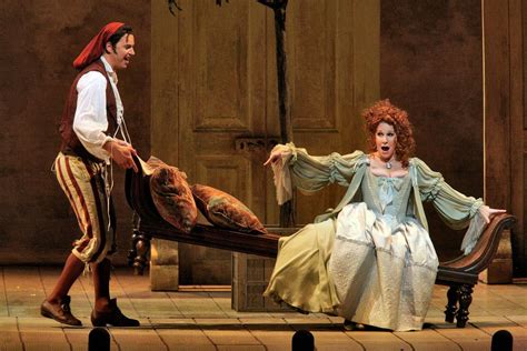 Peter Mattei As Figaro And Joyce DiDonato As Rosina In Rossini S Il