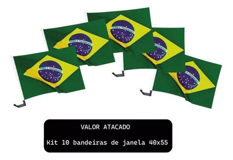 Bandeira Janela De Carro Brasil Copa Do Mundo Unidades Mercadolivre