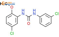 1 5 chloro 2 methoxyphenyl 3 3 chlorophenyl urea 321533 20 4 深圳爱拓化学