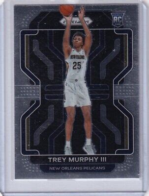 Panini Prizm Trey Murphy Iii Rc Rookie New Orleans Pelicans