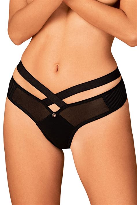 Obsessive Dame Slip Reizw Sche Sexy Dessous Netz Sinnliche Streifchen