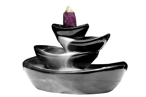 Smoke Fountain Backflow Cone Incense Holder Decorative Showpiece At Rs