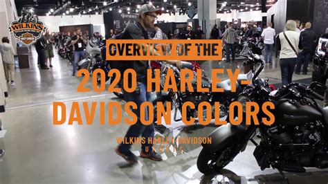 Quick Overview Of The 2020 Harley Davidson Colors Youtube