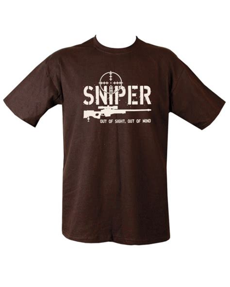 Sniper T Shirt Black Extra Large Sniper Stuff Sniper Gear