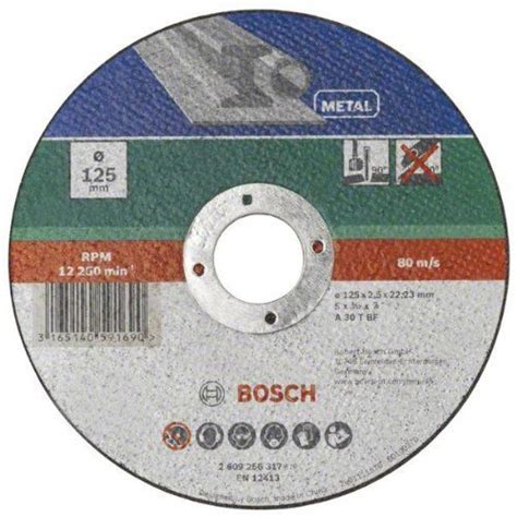 Bosch Bosch 2609256317 Disque à tronçonner à moyeu déporté pour