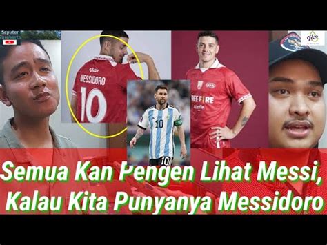 Gibran Ngelawak Pemer Menpora Datangkan Lionel Messi Ke Solo Ternyata