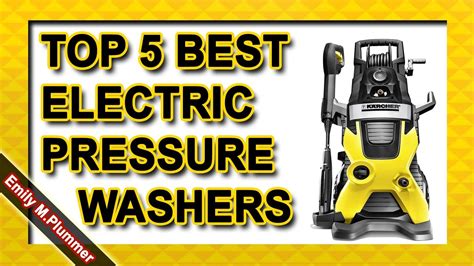 Top 5 BEST ELECTRIC PRESSURE WASHERS 2022 YouTube