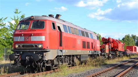 218 470 3 Der DB Ist Mit Notfall Technik Unterwegs YouTube