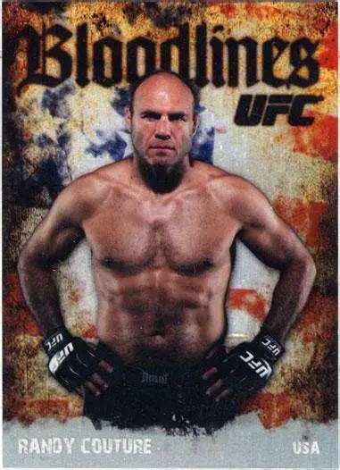 Ufc Topps Ufc Round Single Card Bloodlines Randy Couture Bl