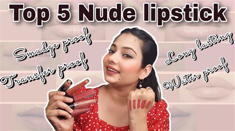 Top 5 Nude Lipstick For Indian Skin Starts Rs 85 Affordable Lipstick Recommendation