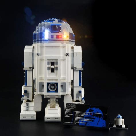 New Star Wars R2 D2 Led Lightailing Lego Set Available Now The Force Awakens Toys