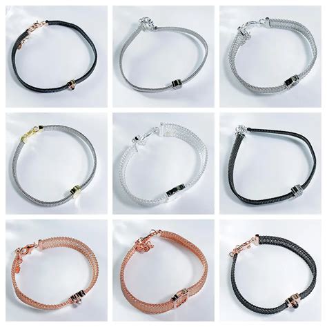 Joyería De Oso Español Para Mujer Pulseras Exquisitas De Acero Negro Y