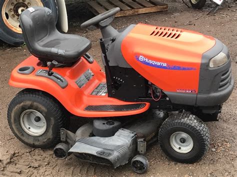 Husqvarna YTH 2448 Lawn Tractor Br Loretto Equipment 393 K BID