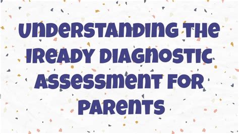 Parent How To And Understanding The Iready Diagnostic Assessment Youtube