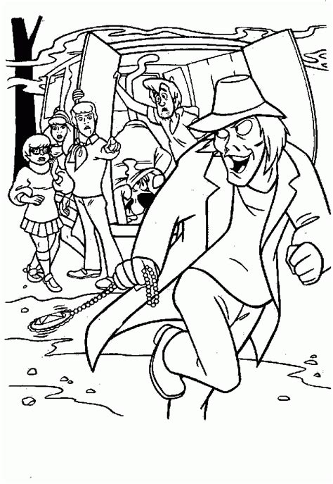 Free Mystery Machine Coloring Pages, Download Free Mystery Machine ...