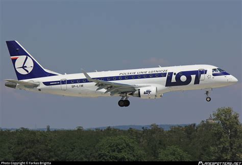 Sp Lim Lot Polish Airlines Embraer Erj Lr Erj Lr Photo