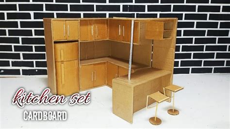 How To Make Kitchen Set Cardboard In 2022 Barbie Kitchen Kitchen