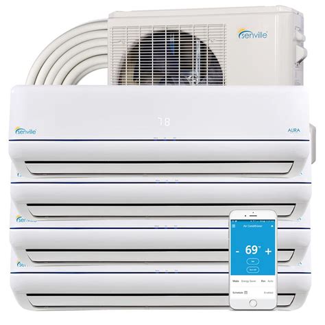 Multi Zone Mini Split Air Conditioner - Multi Room Mini Split