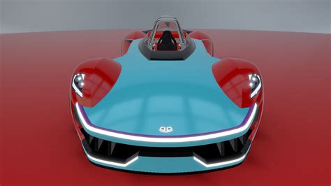 Neptinium Designing A Hypercar Using Ai And Ux On Behance